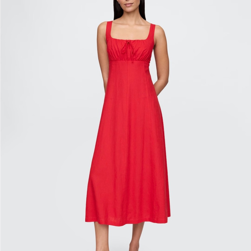 GAP Red Maxi Dress